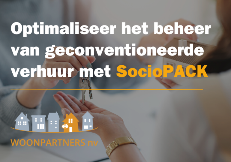 Optimaliseer het beheer van geconventioneerde verhuur met SocioPACK 